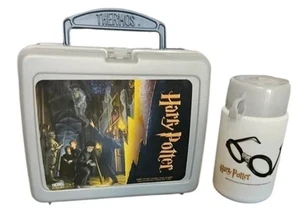 HARRY POTTER Kunststoff Brotdose mit Thermoskanne 2001 Vintage - Bild 1 von 4