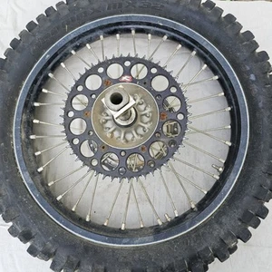KX250F Rear Wheel Complete 19" Rim Black Genuine OEM KAWASAKI KX 250 F 2009-2018 - Bild 1 von 4