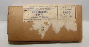 Empty Mailing Box for Quaker Roy Rogers Deputy Sheriff Badge Premium - Picture 1 of 2