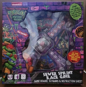 Teenage Mutant Ninja Turtles Kanalisation Sprint Rennen Familie Brettspiel - Bild 1 von 6