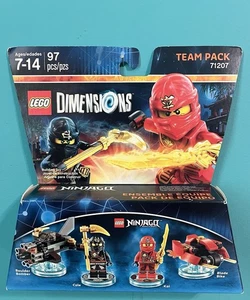 Lego Dimensions 71207 Ninjago Team Pack Boulder Bomber Cole Kai Blade Bike, A-45 - Bild 1 von 6