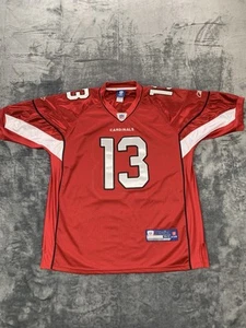 Reebok NFL On Field Jersey Arizona Cardinals #13 Kurt Warner Mens XL-50 Stitched - Picture 1 of 13