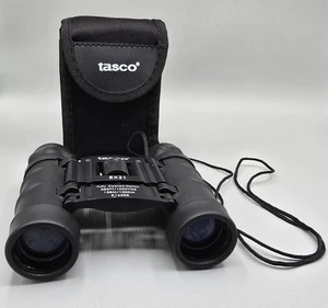 Tasco Model 165RB Binoculars Fully Coated Optics 8x21 383ft/1000yds with Pouch - Picture 1 of 7