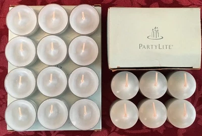 PartyLite RELAX Tealight & Votive Candles New LOT 18 NIB Well Being Eucalyptus - Photo 1/4