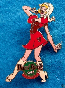 YOKOHAMA BLONDE THANKSGIVING PILGRIM SINGING BAND GIRL 2004 Hard Rock Cafe PIN - Picture 1 of 1