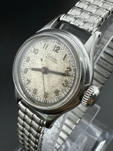 Vintage Certina Kurth Freres Ladies Military Watch 34582 Runs-Parts/Repair P3 - Picture 1 of 11