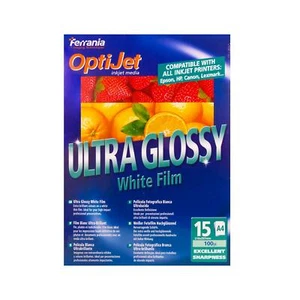 Ferrania OptiJet Ultra Glossy White Film A4 Fotopapier Tintenstrahl Foto Foto - Bild 1 von 2