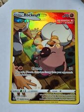 Pokémon TCG Rockruff SWSH12: Silver Tempest Trainer Gallery TG07/TG30 Holo Ultra