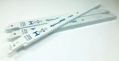 (PAQUETE DE 25) Hojas de Receta Avanti Pro Bimetálicas 9” 10/18 TPI PS0918AF Corte de Metal Foto 1 de 3