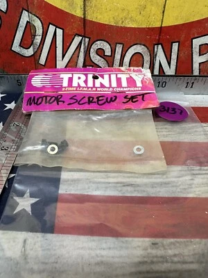 TRINITY 4012 Short Metric Motor Screws & Washers for: EV10 RC10 & UNIVERSAL - Image 1 of 4