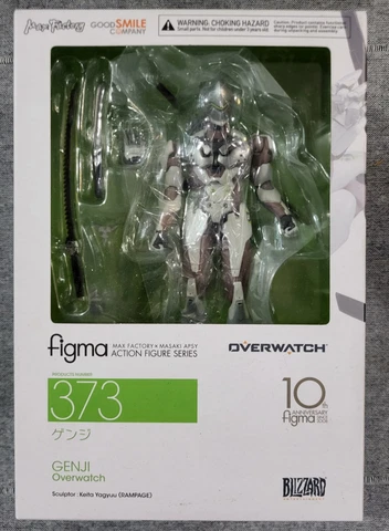 Figma Overwatch Genji #373 Good Smile Company, Complete With Box Cover