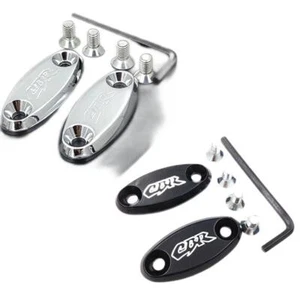 Mirror Base Plates For Honda CBR600 F4 F4i CBR600RR CBR929RR CBR954RR CBR1000RR - Picture 1 of 11