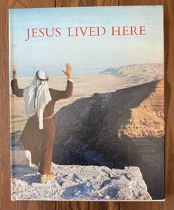 Jesus Lived Here 1958 Bruin & Giegel Hardcover Dust Jacket - Picture 1 of 23