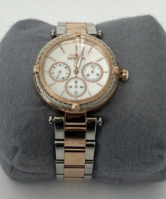Invicta 30648 Bolt Women's Muti Function Two Tone Watch w/ MOP Dial - Pre-Owned  - Image 1 of 4