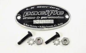 PDP LX Series Ensenada Drum Badge with Mounting Screws - Picture 1 of 3