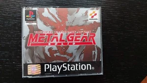 Metal Gear Solid PS1 PlayStation 1 Game + Silent Hill Demo PAL - Picture 1 of 4