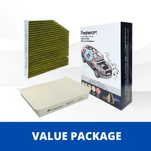 Premium Pollen+Dust Filters Fit W205 C300 E300 GLC300 OE: 2058350147 FreshenOPT - Picture 1 of 9