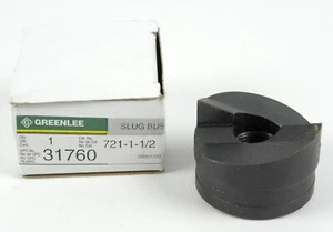Greenlee 1-1/2” Conduit Slug Buster Knockout Punch 721-1-1/2 - Picture 1 of 5