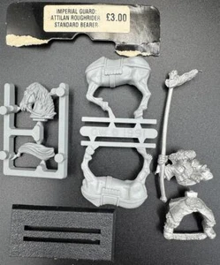 Rough Rider of Attila Standard Bearer Astra Militarum 2nd Edition Warhammer 40k - Picture 1 of 1