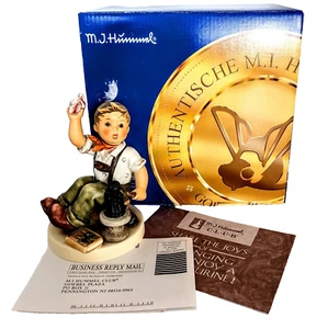 Figurina "The Final Sculpt" Goebel Hummel #2180 TMK8 Skrobek 2002 scatola 5,5" - Foto 1 di 9