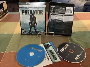 Predator Used 4K Ultra HD 1987 Schwarzenegger Slipcover Action Free USA Shipping - Picture 1 of 1