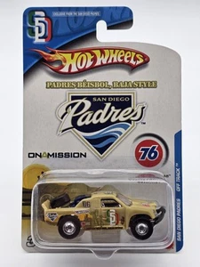 HOT WHEELS SD PADRES 'OFF TRACK' BAJA 1000 RACE TROPHY TRUCK - Picture 1 of 6
