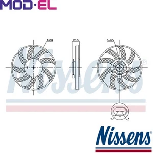 FAN RADIATOR 850099 FOR AUDI Q3 A7/Sportback A6/Allroad/C7 CZDB/CZEA/CZDA 1.4L - Picture 1 of 6