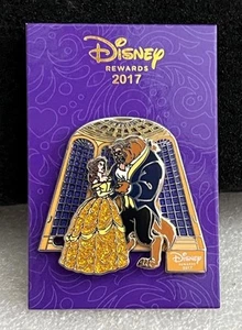 Prendedor deslizante Disney Visa Rewards 2017 La Bella y la Bestia Bella Bailando - Imagen 1 de 1