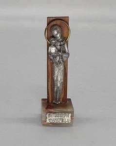 De Colección St. Joseph Wakefield RI Sagrada Familia Peltre José Niño Jesús Sin Probar - Imagen 1 de 9
