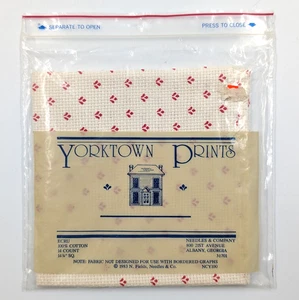 Estampados Needles & Company Yorktown 14,75" x 14,75" crudo 100 % algodón 14 quilates Aida - Imagen 1 de 2