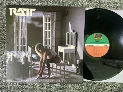 Ratt Lp Invasion Of Your Privacy 1985 N. M Original Press - Image 1 of 4