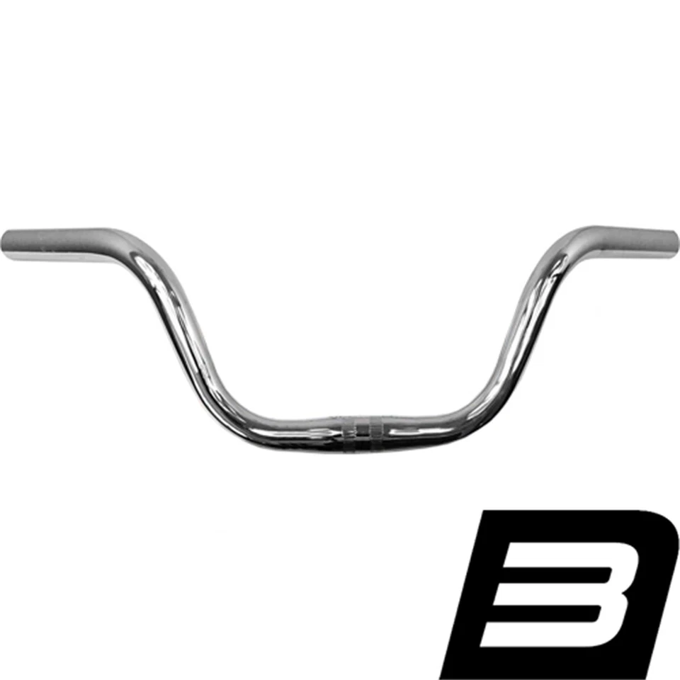 Ergotec Fahrrad Lenker Bügel Für Klapprad 52° Ø = 25.4mm Stahl Silber Verchromt - Bild 1 von 1