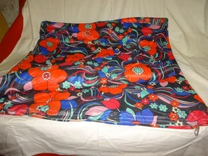 DDR Steppdecke Schlafsack  Freizeit,  Camping Baumwolle Blumen 75-170 cm - Bild 1 von 3