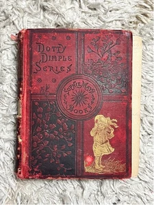 1893 Dotty Dimple At Play by Sophie Mills antique 1902 signature dedication - Bild 1 von 7