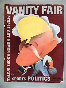 Vanity Fair - January, 1932 -- Garretto cover - Picture 1 of 4