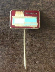 Vilnius Lithuania Vilniaus Operos ir Baleto Teatras Pin Badge #2 - Picture 1 of 2