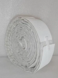 Neu Velcro ® Marke klebrige Rückseite 2 Zoll Band 15 Fuß Rolle weiß *beidseitig geklebt* - Bild 1 von 5