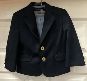 Tommy Hilfiger Toddler Navy Blazer Suit Sport Coat 24 Months - Picture 1 of 5
