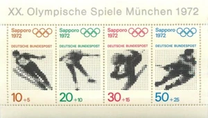 4. Germany 1971 Summer and Winter Olympic Games - Sapporo, Japan & Munich mnh - Picture 1 of 2