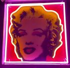 YP x Andy Warhol Marilyn Monroe LED Neon Wall Art 52x52cm BRAND NEW £590.00 RRP