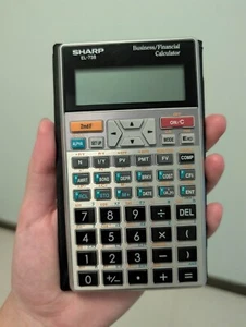 Sharp EL-738 Financial Calculator - Picture 1 of 1