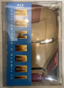 IRON MAN (Blu-Ray Disc) (Widescreen) (2-Disc Ultimate Edition) Mask Case Marvel - Picture 1 of 9