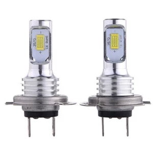 Pair LED Headlight Bulb Kit Ice Blue Super Bright 35W 4000LM 8000K Fog Light - Picture 1 of 6