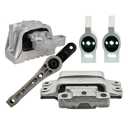 K3295 para 2006-2010 Volkswagen Passat 2.0L kit de montagem de motor e transmissão 5 peças - Imagem 1 de 4