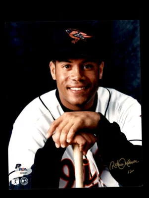 Roberto Alomar PSA DNA Signed 8x10 Photo Autograph Orioles - Image 1 of 2