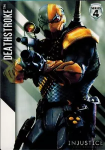 Injustice Gods Among Us Series 4 - Deathstroke - Card #19 - NON-FOIL - Picture 1 of 2