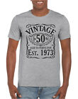 50th Birthday t shirt Mens gifts funny t shirts Vintage Since 1974 gift idea