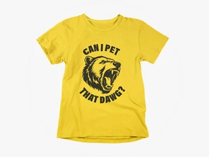 ¿Puedo PET ese DAWG? Camiseta - Imagen 1 de 5