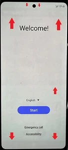 Samsung Galaxy S21 Ultra 5G 128GB G998U Unlocked with LCD Shadows - Used/Good - Picture 1 of 9