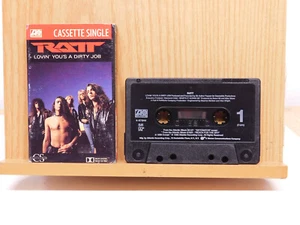 Ratt rock Cassette Lovin' You's A Dirty Job on Atlantic - Picture 1 of 3